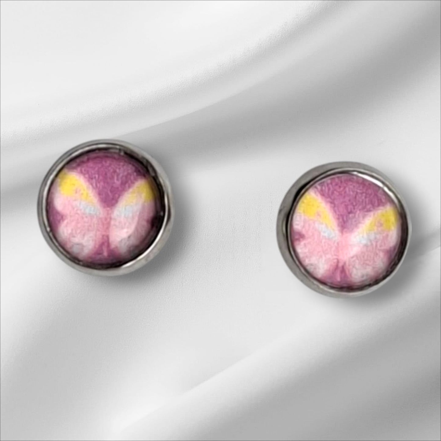 Cabochon Ohrstecker 8mm Kindermotive