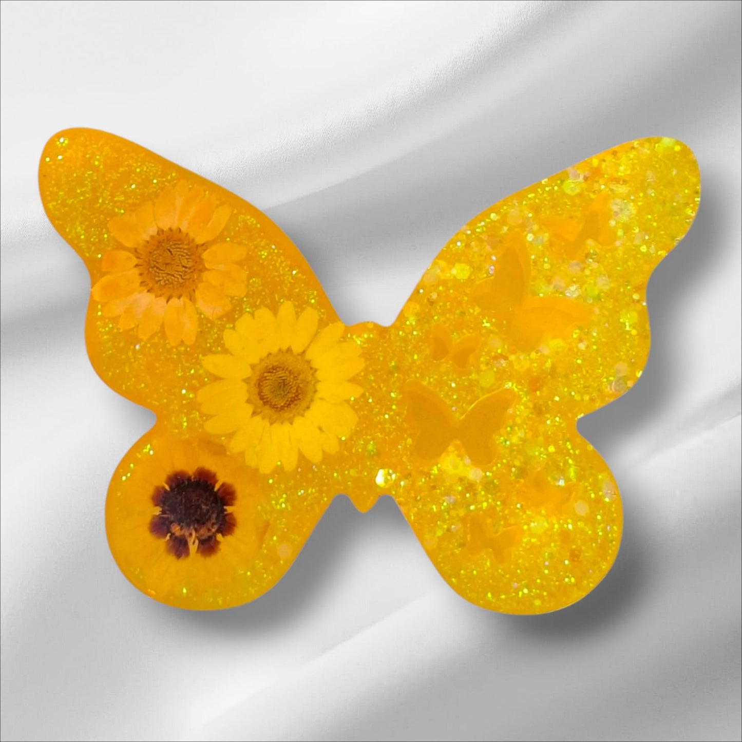 Schmetterling mit Blumen