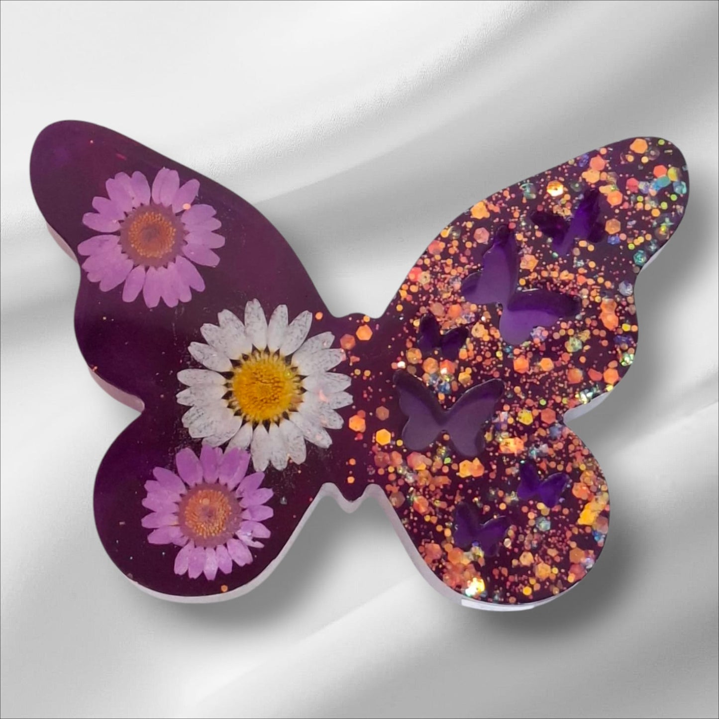 Schmetterling mit Blumen