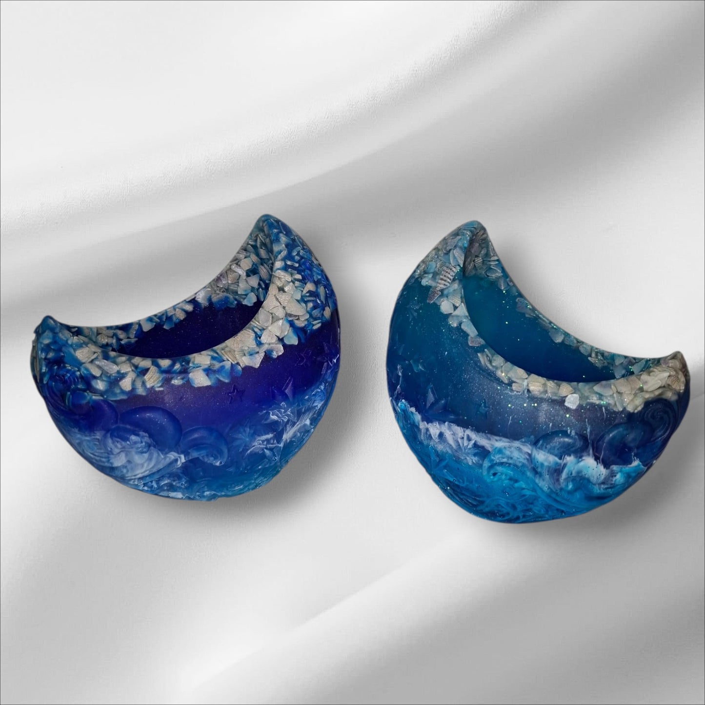 Mond Schale aus Epoxidharz