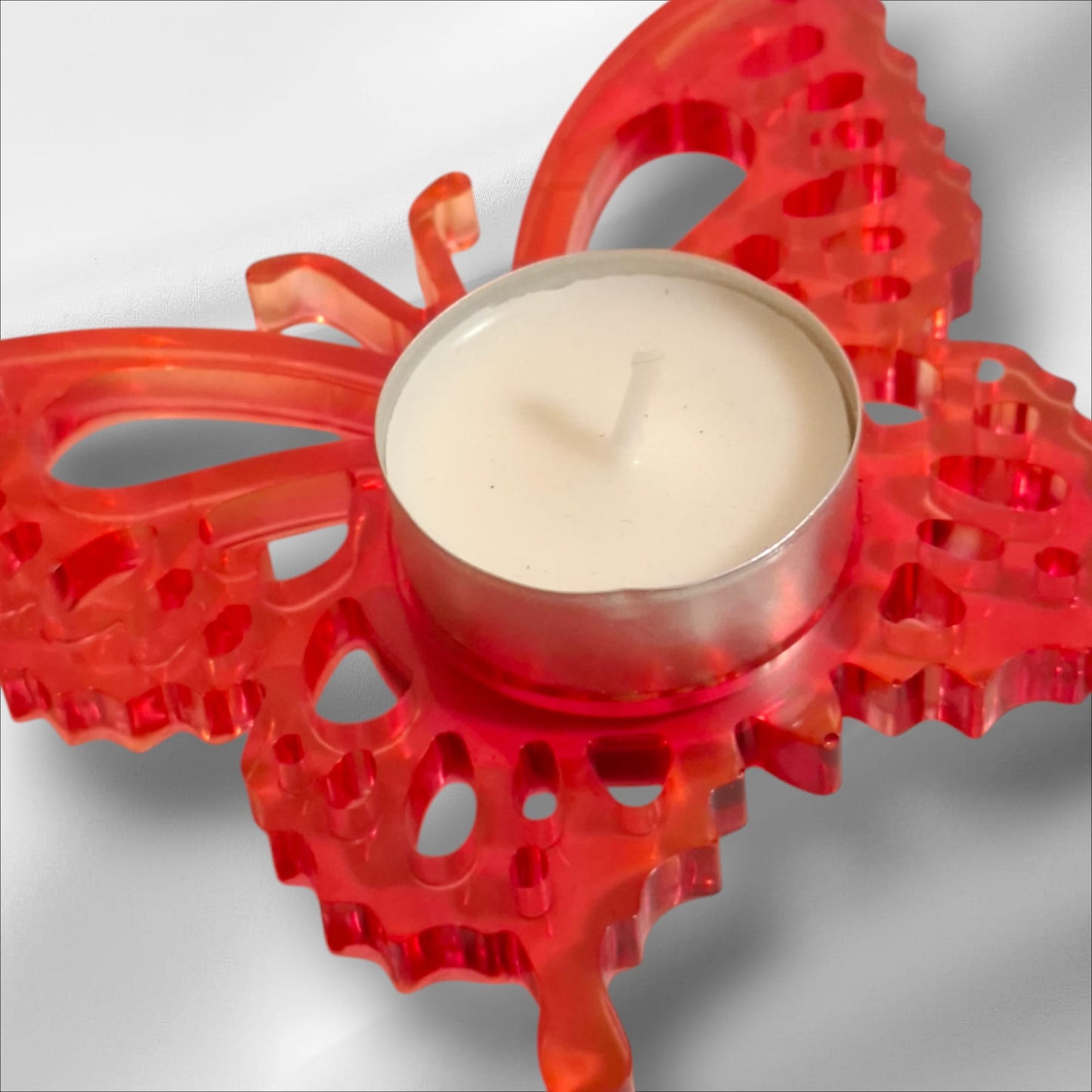 Teelichthalter Schmetterling