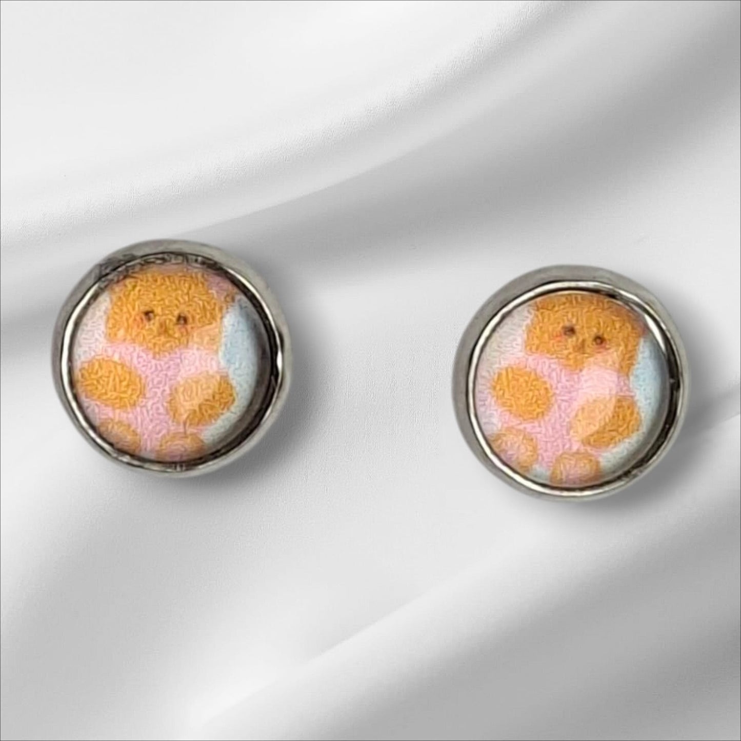 Cabochon Ohrstecker 8mm Kindermotive