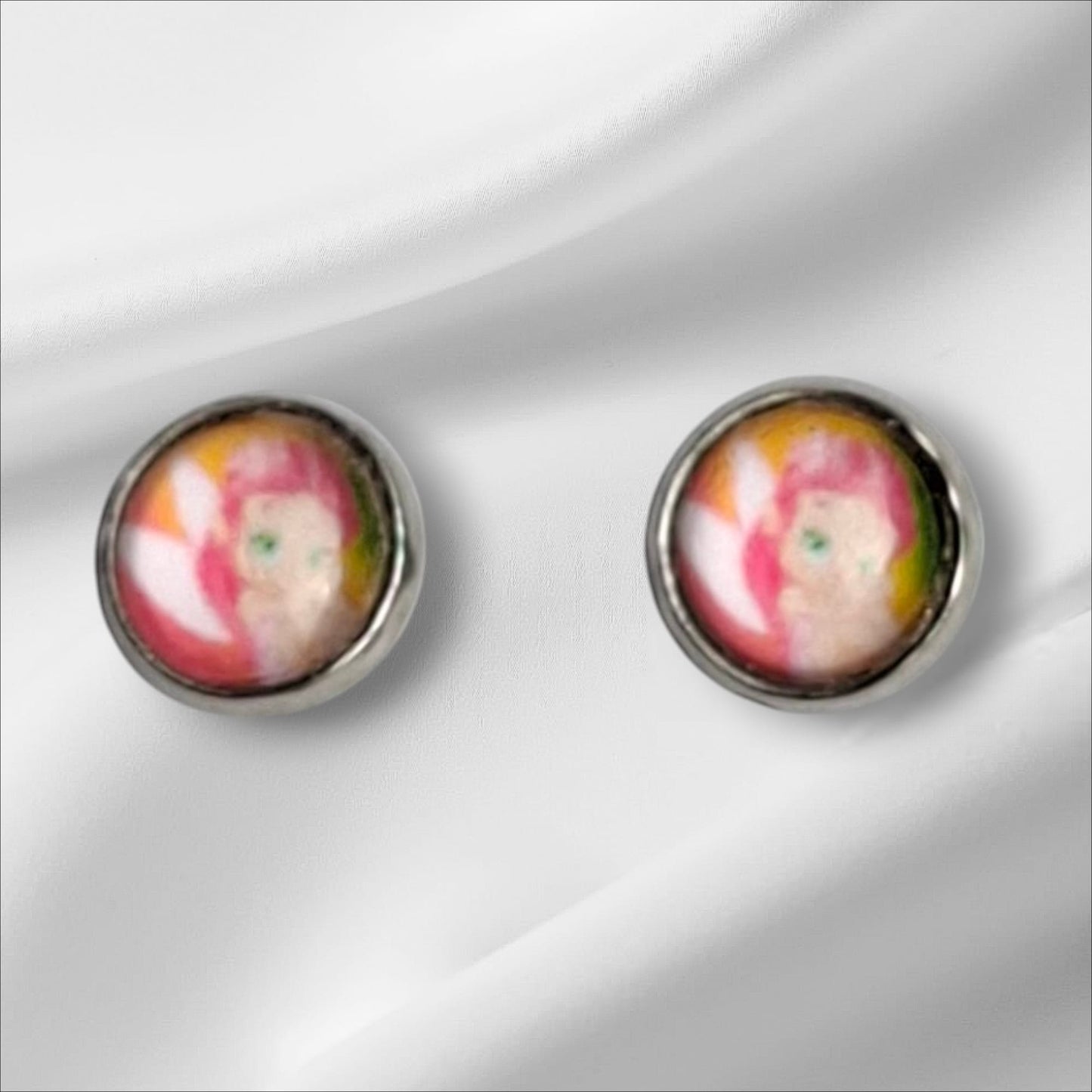 Cabochon Ohrstecker 8mm Kindermotive