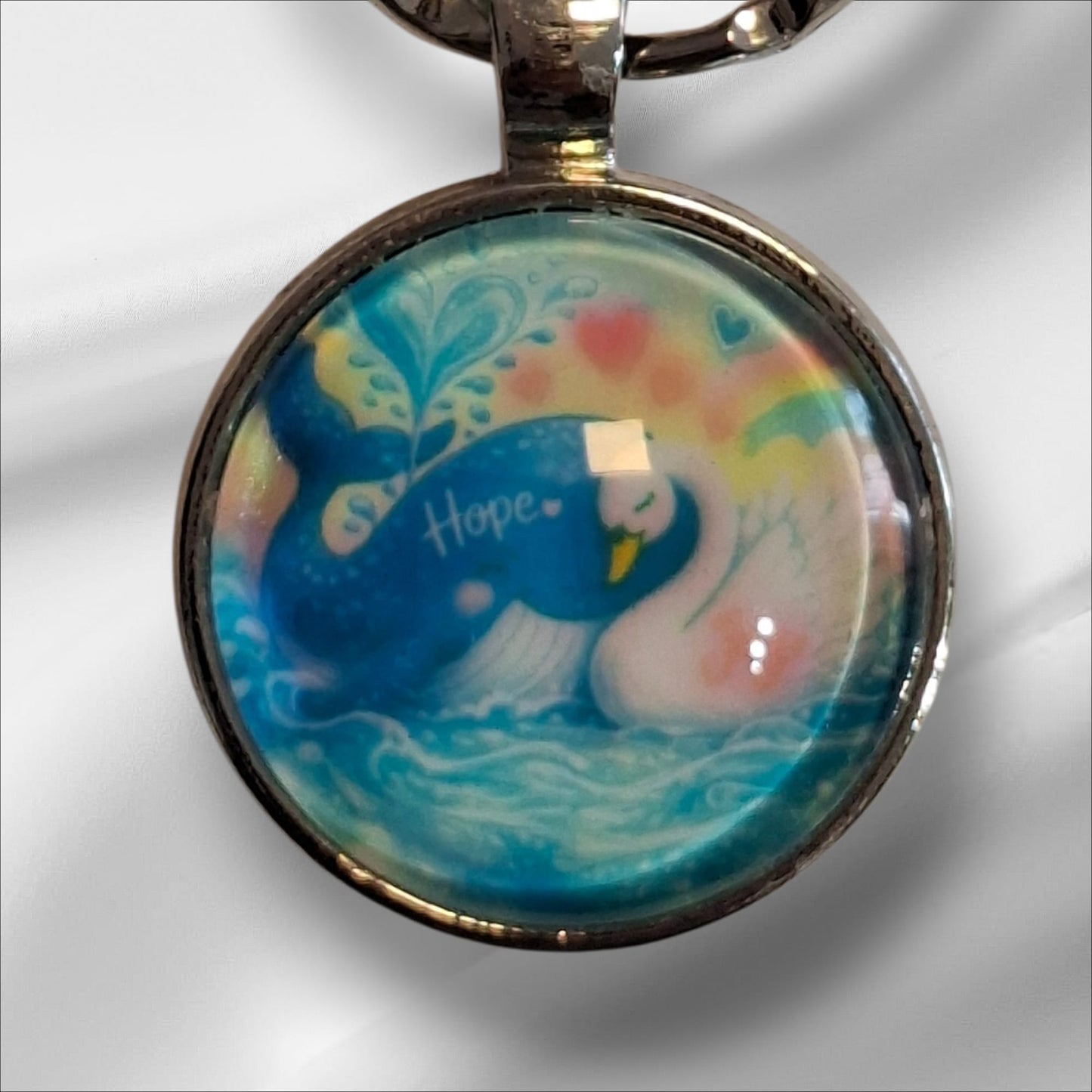 HOPE Schlüsselanhänger Cabochon