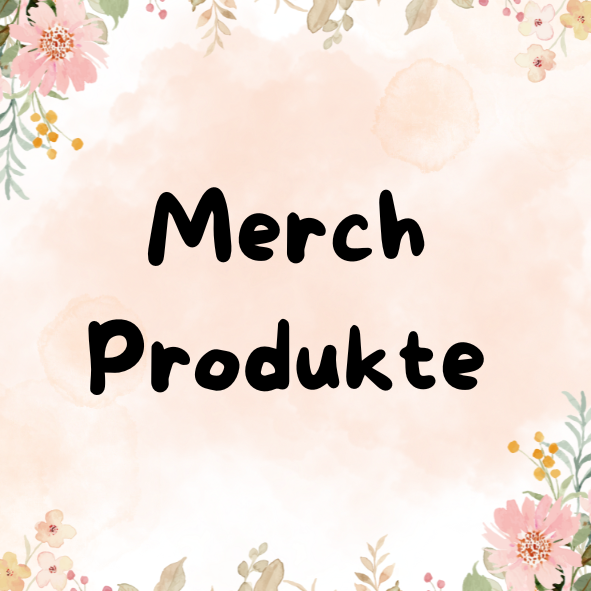 Merch Produkte mit meinem Logo