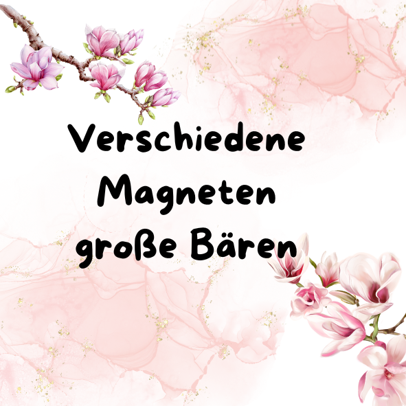 Magnet große Bären