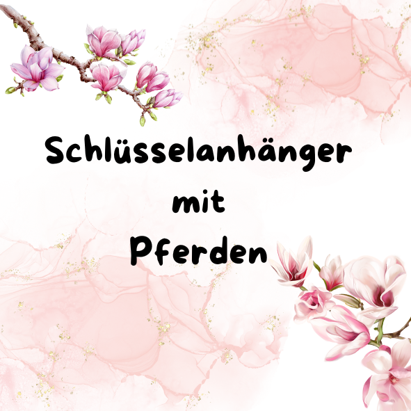 Schlüsselanhänger Pferde