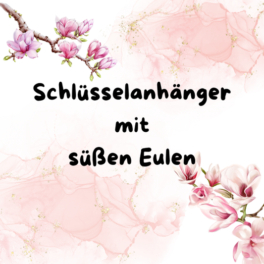 Schlüsselanhänger Eulen