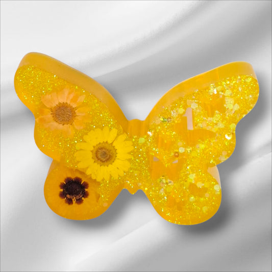 Schmetterling mit Blumen