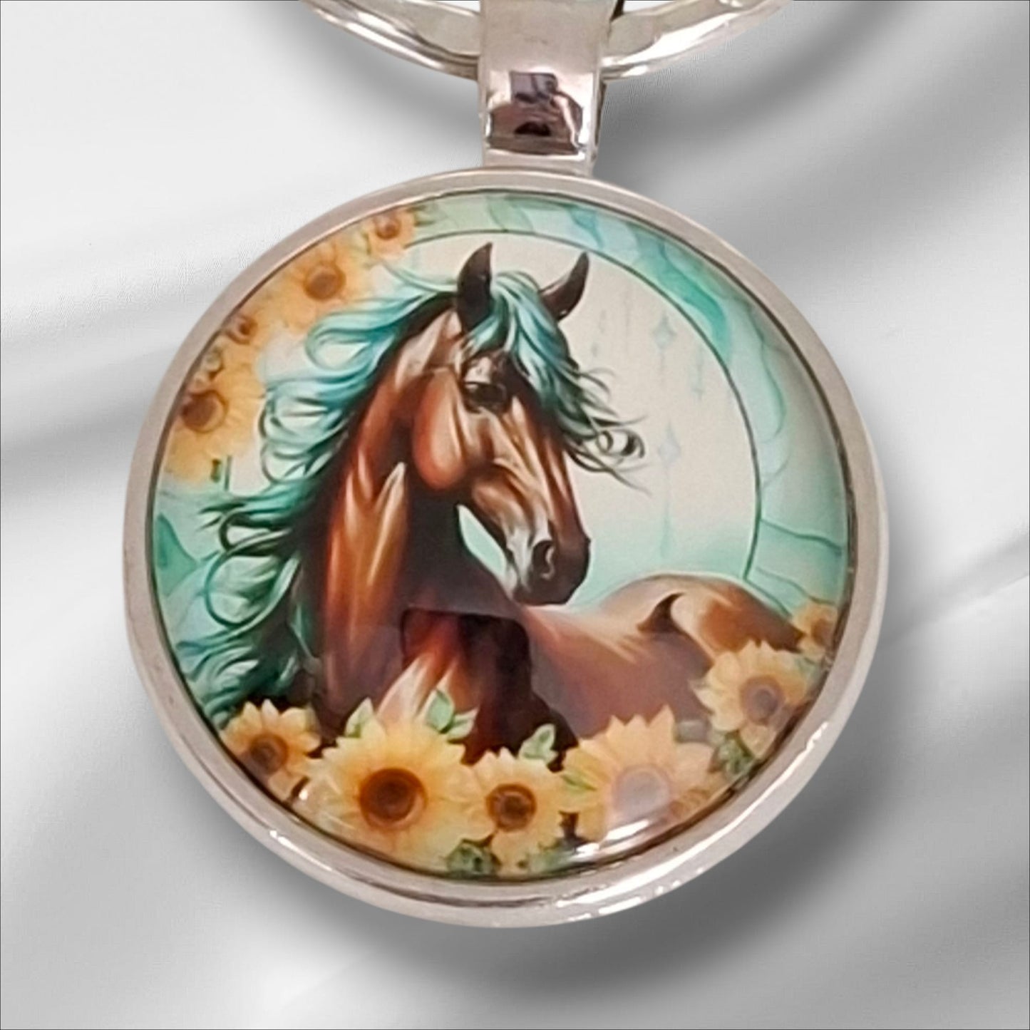 Schlüsselanhänger Pferde