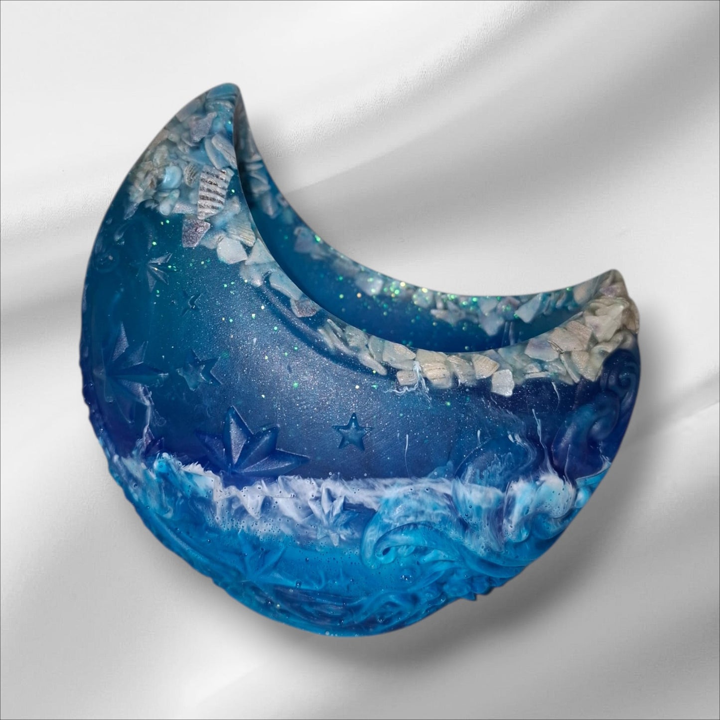 Mond Schale aus Epoxidharz