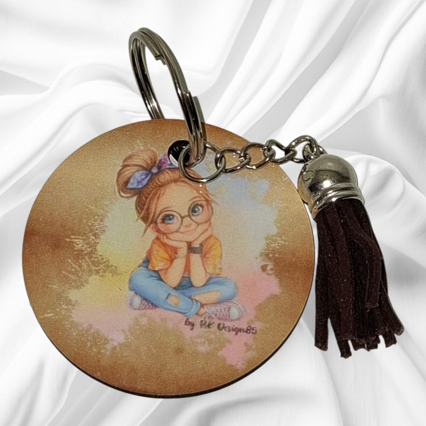 Merch Schlüsselanhänger Holz Sublimiert