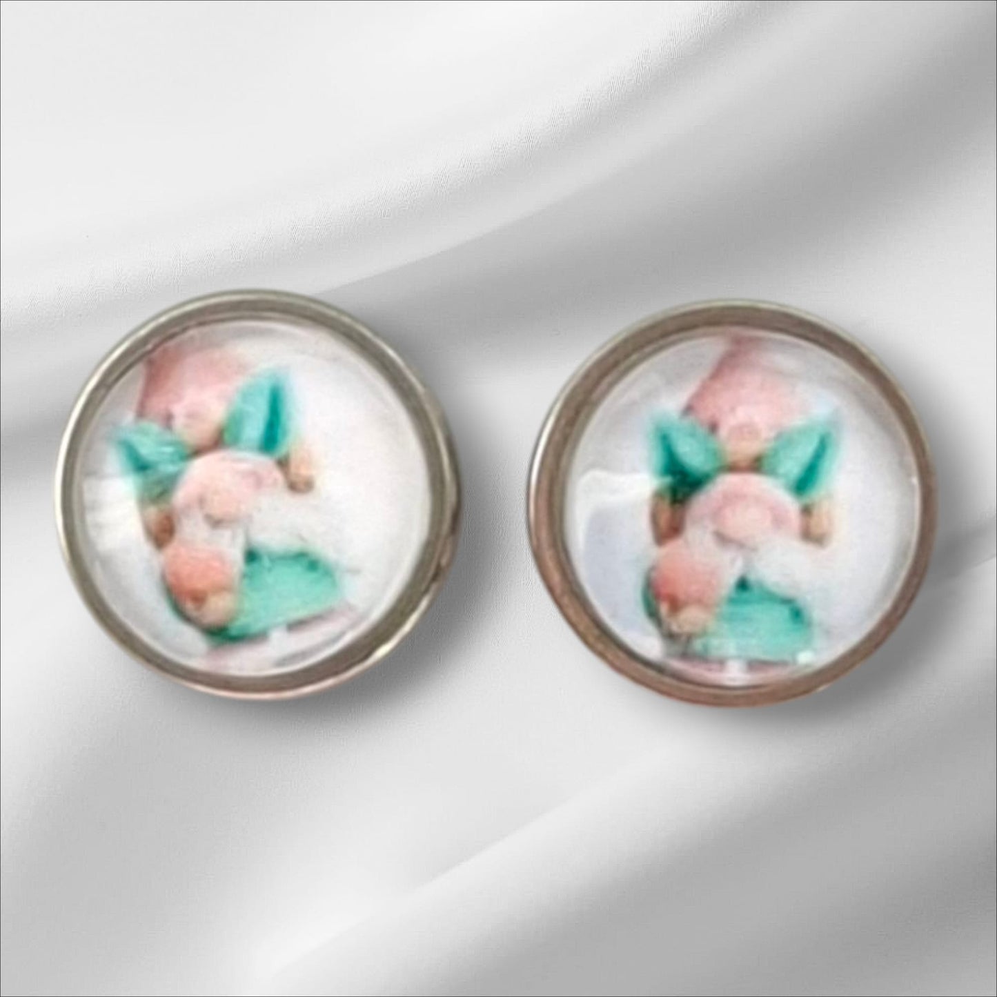 Cabochon Ohrstecker Ostern Artikelnummer # CO-OS