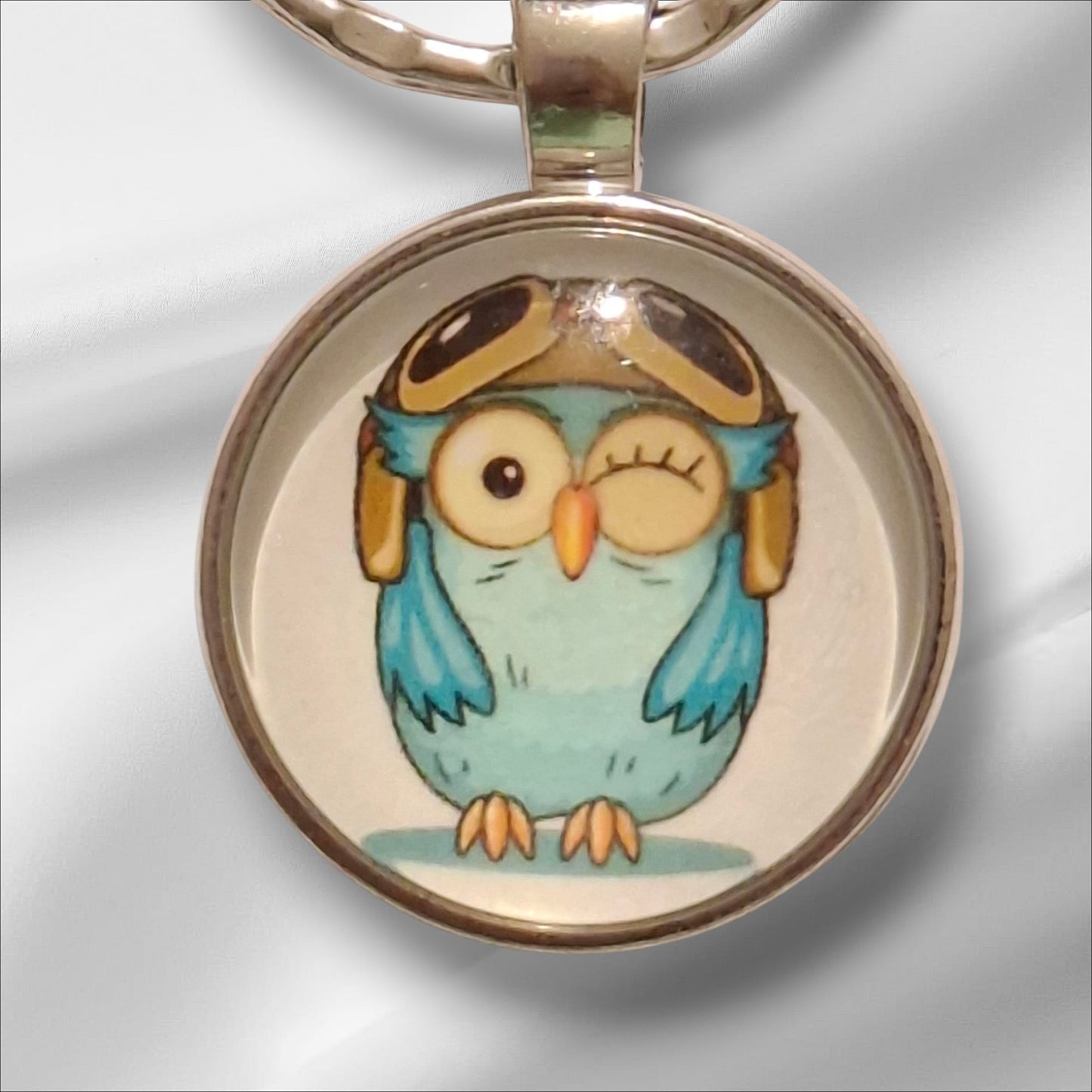 Schlüsselanhänger Eulen