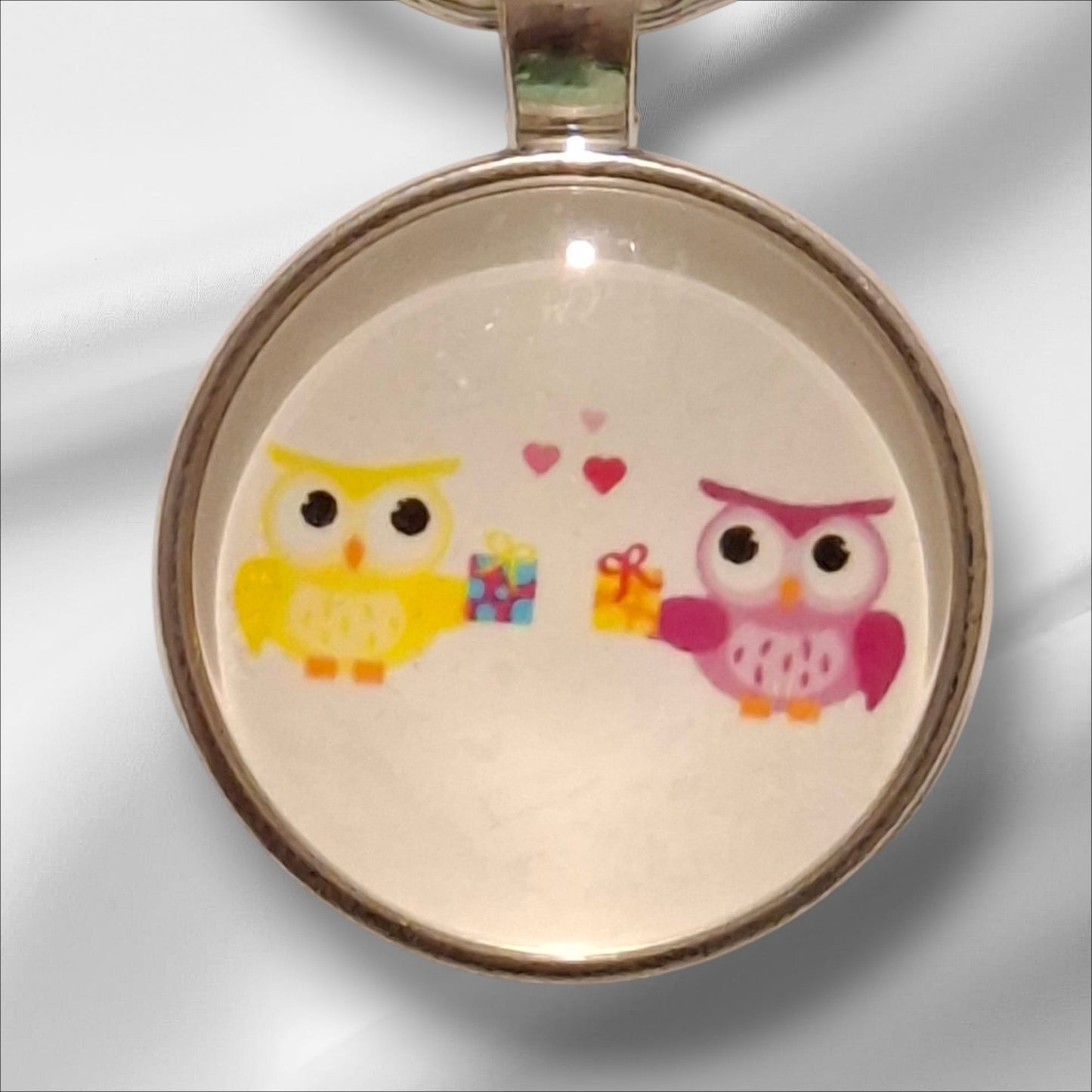 Schlüsselanhänger Eulen