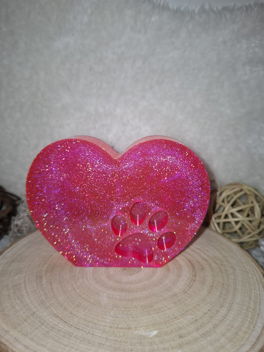 Herz Pfoten Aufsteller