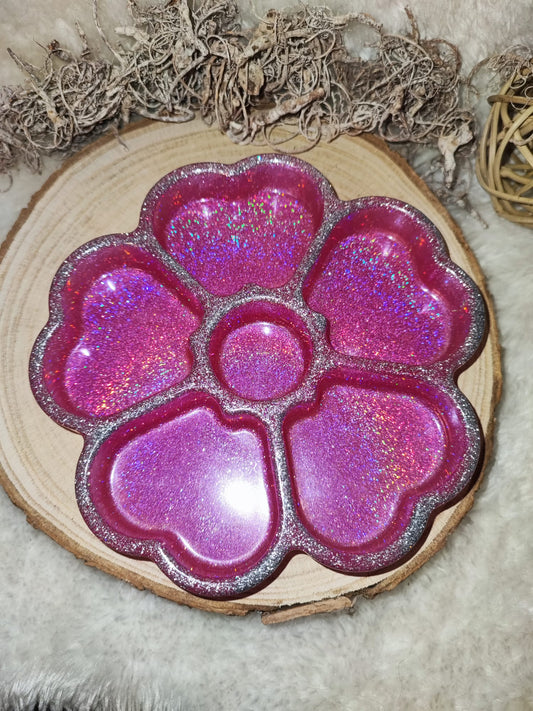 Tolle Schale im Kleeblatt Design