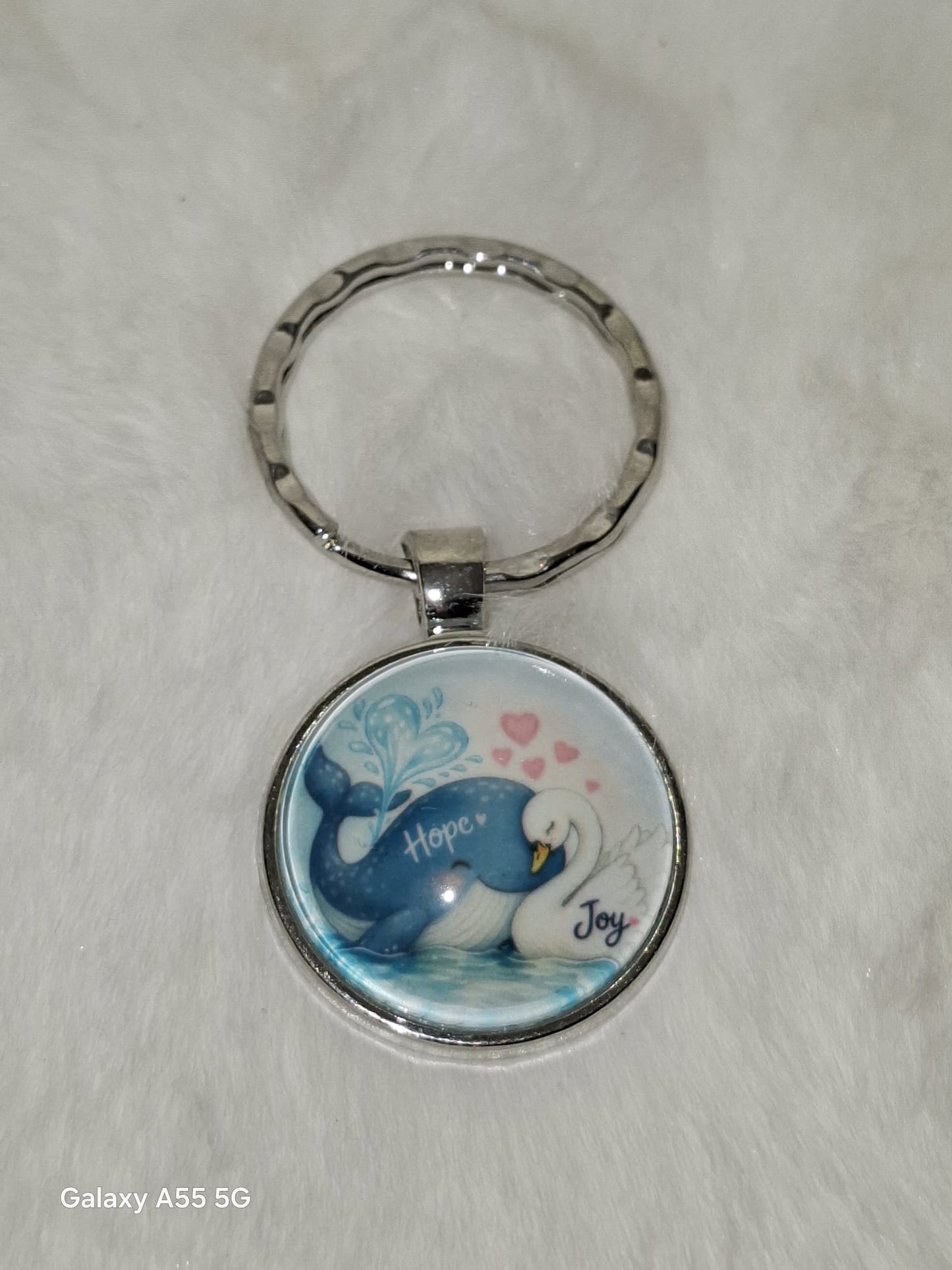 HOPE Schlüsselanhänger Cabochon