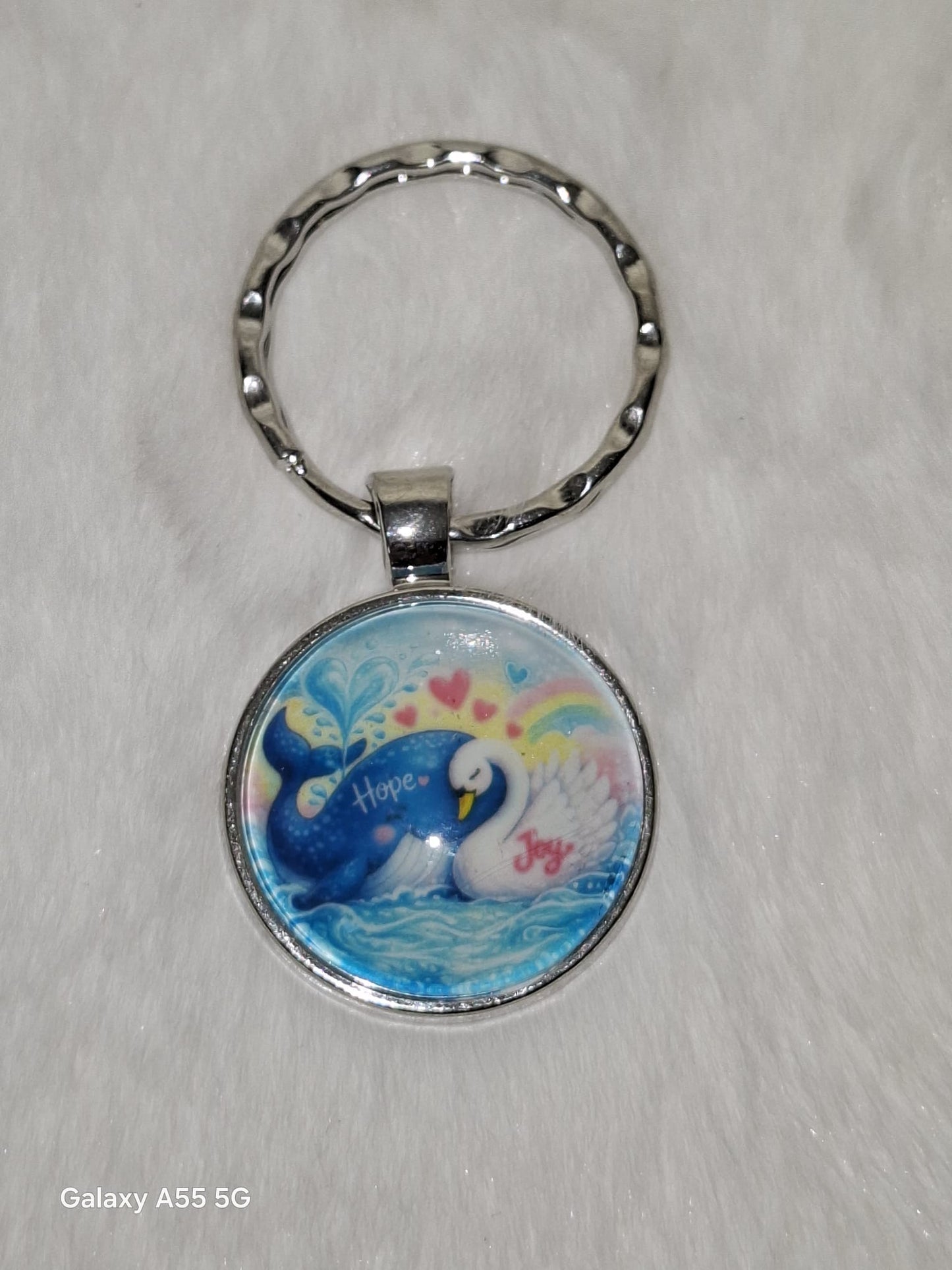 HOPE Schlüsselanhänger Cabochon